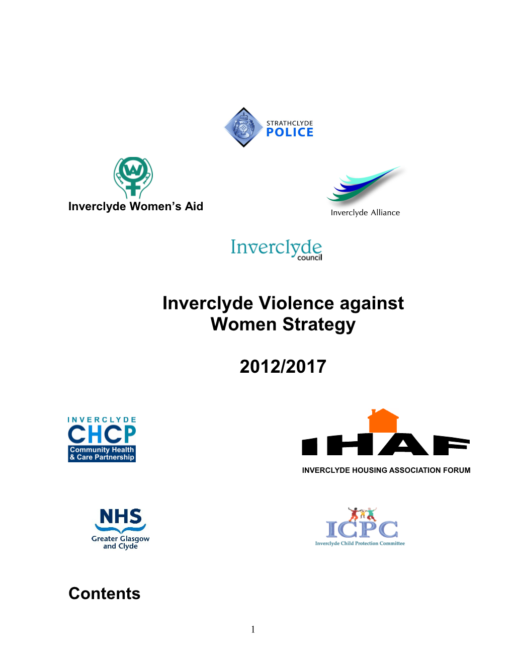 Inverclyde Violence Against Women Strategy