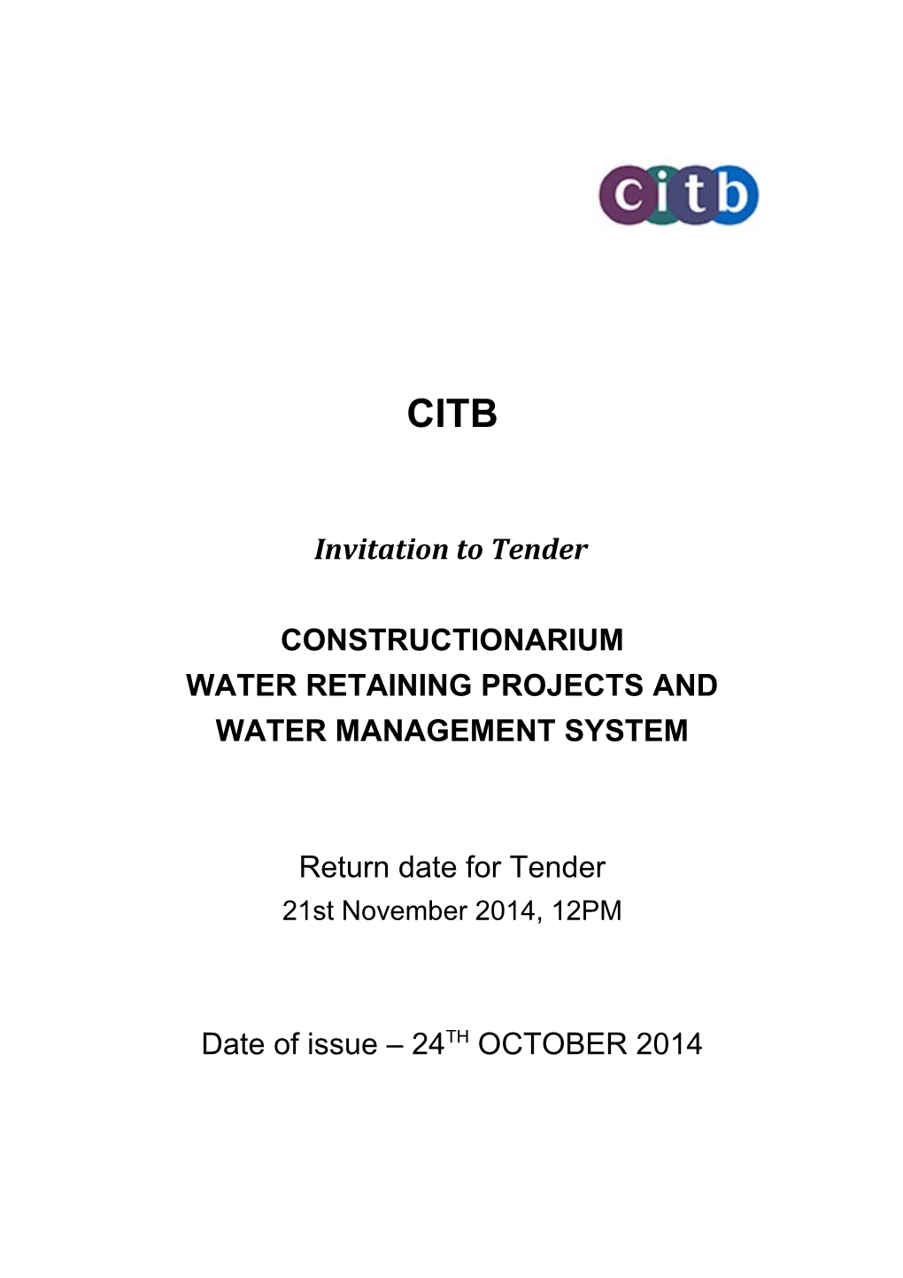 Water Retaining Projects and Water Management System