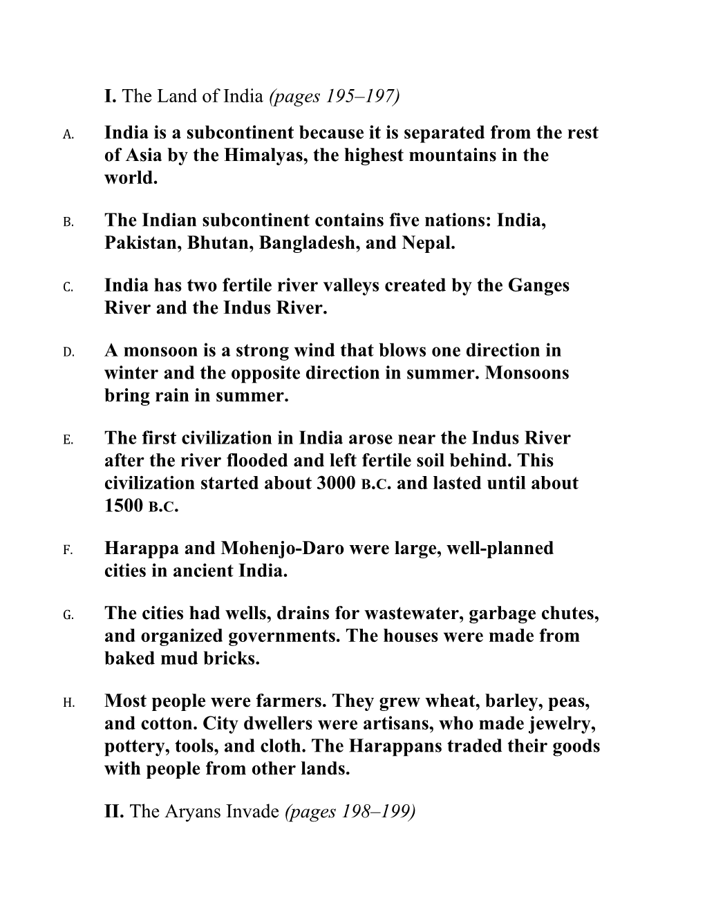 I. the Land of India (Pages 195 197)