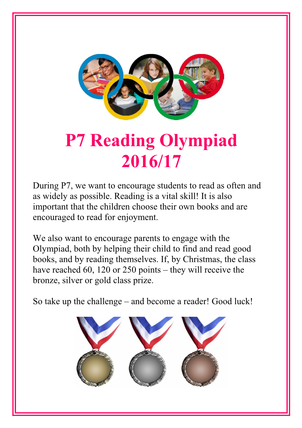 P7 Reading Olympiad