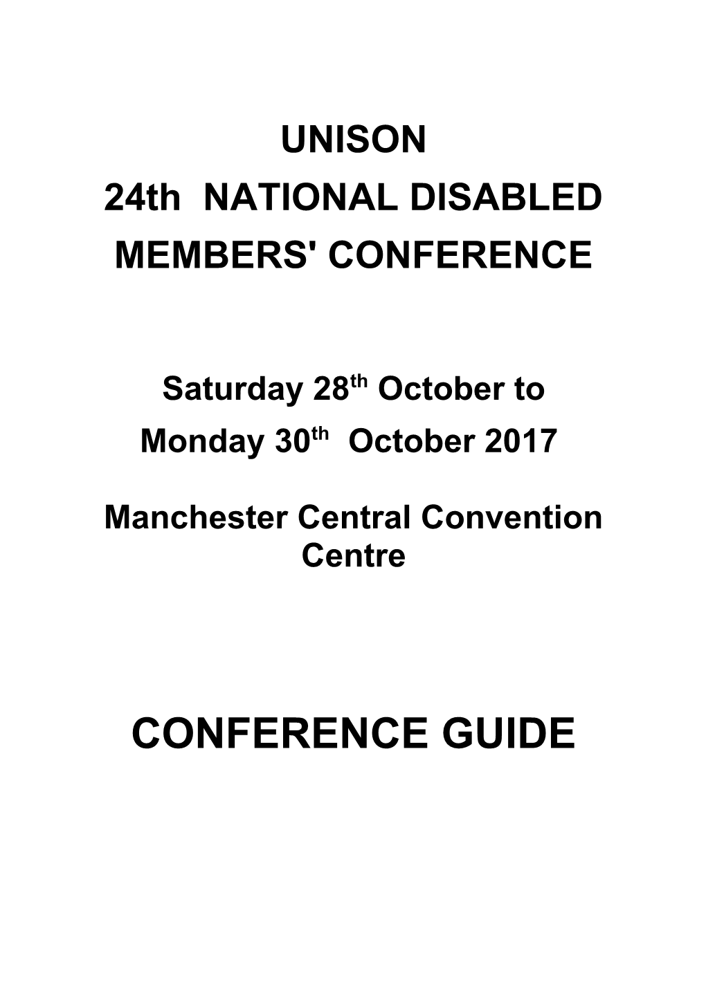 2017 NDMC Conference Guide