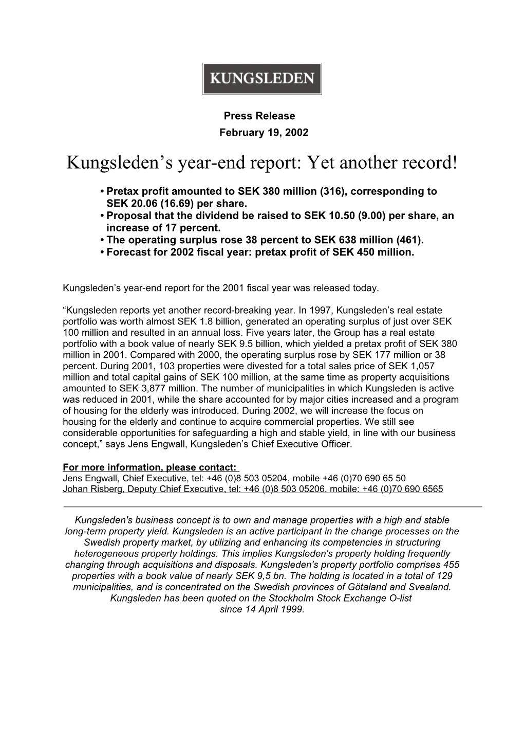 Kungsleden S Year-End Report: Yet Another Record!