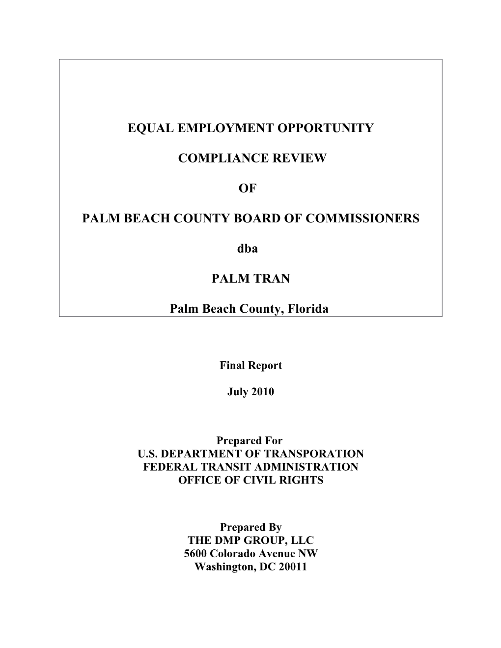 Palm Beach County Board of Commissioners