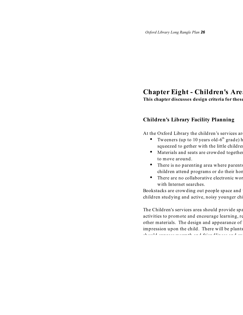 Chapter Three a Community Place, Entrance and Circulation Design Considerations