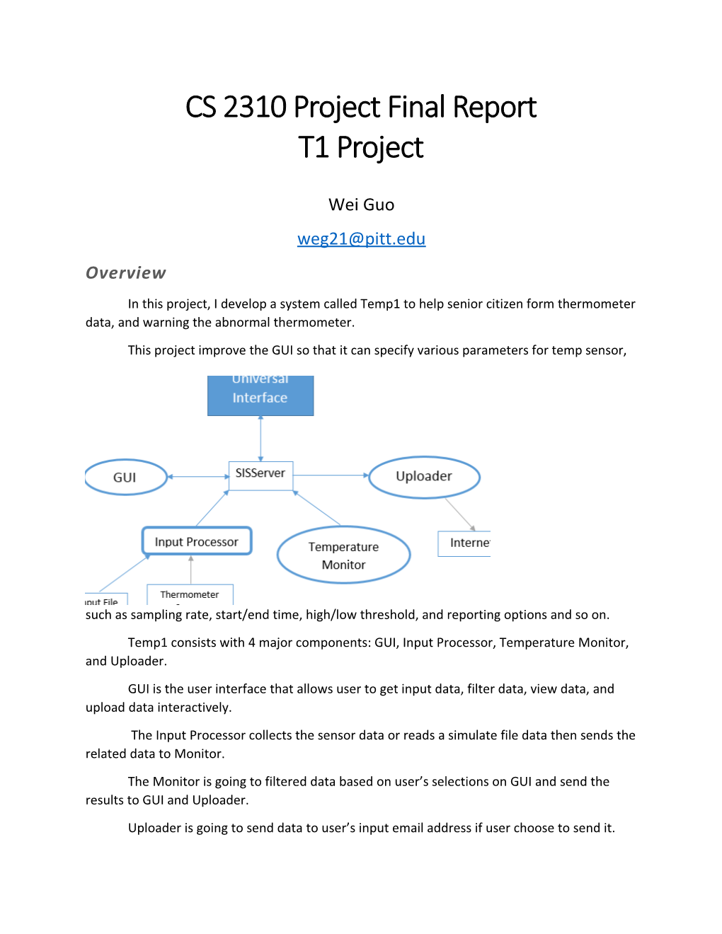 CS 2310 Project Final Report