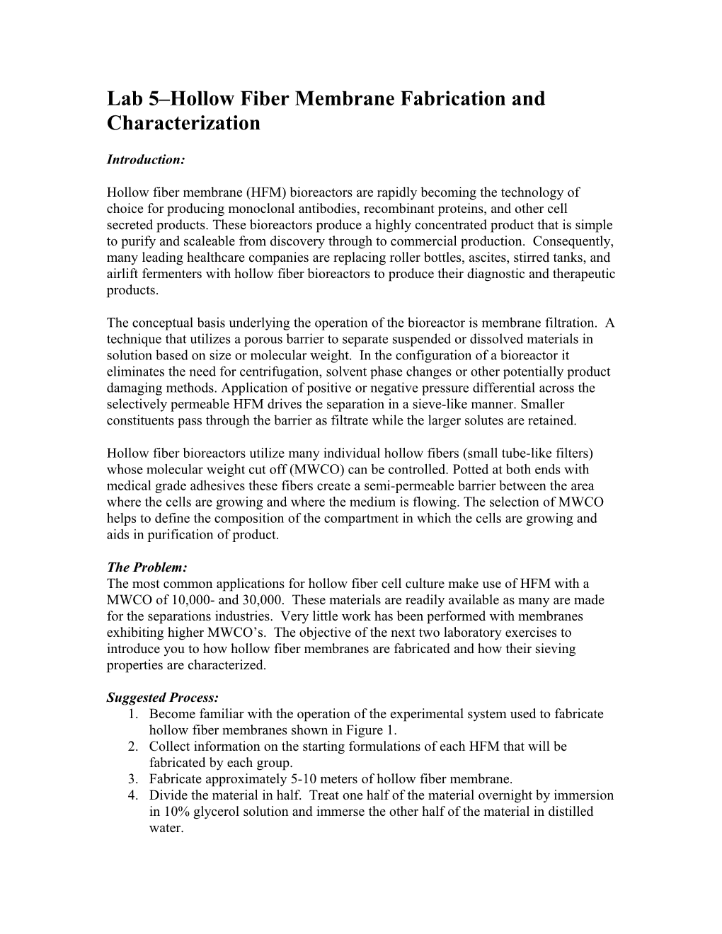 Lab 2 - Surface Characterization