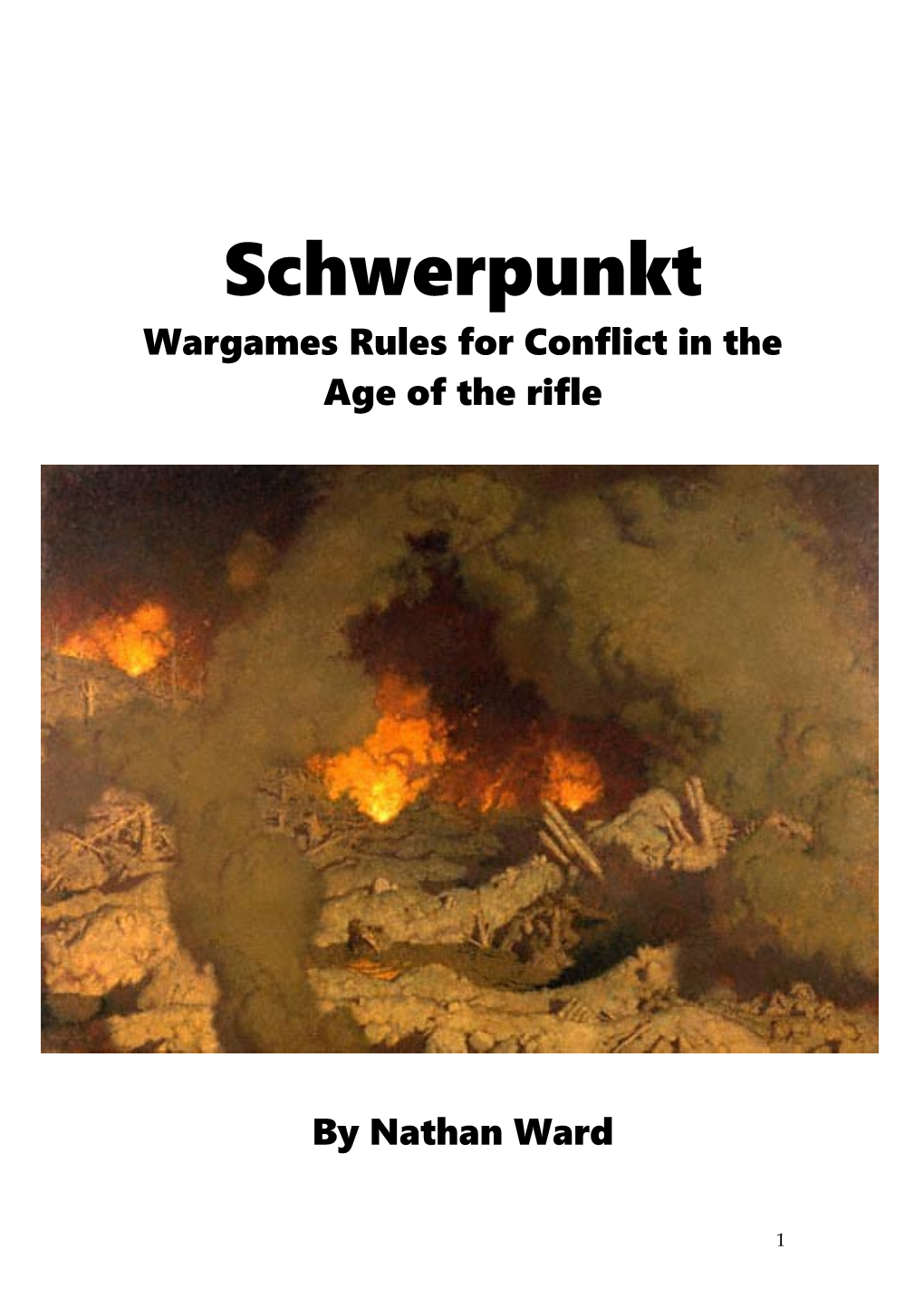 Wargames Rules for Conflict in the Age of the Rifle