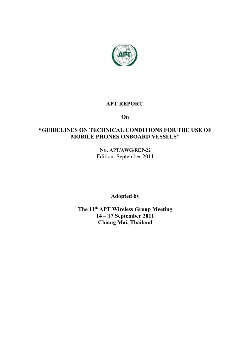 Working Document Towards the Draft Opinion on Framework and Guidelines on Technical Conditions