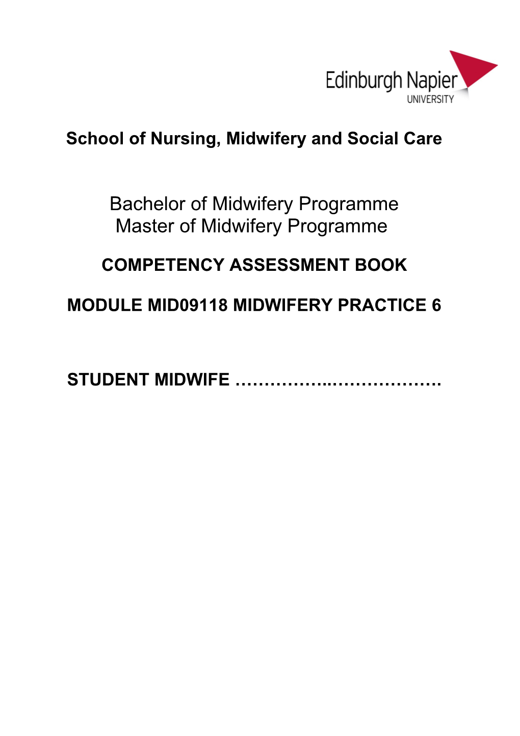 New Curric 2016 Midwifery Practice 6