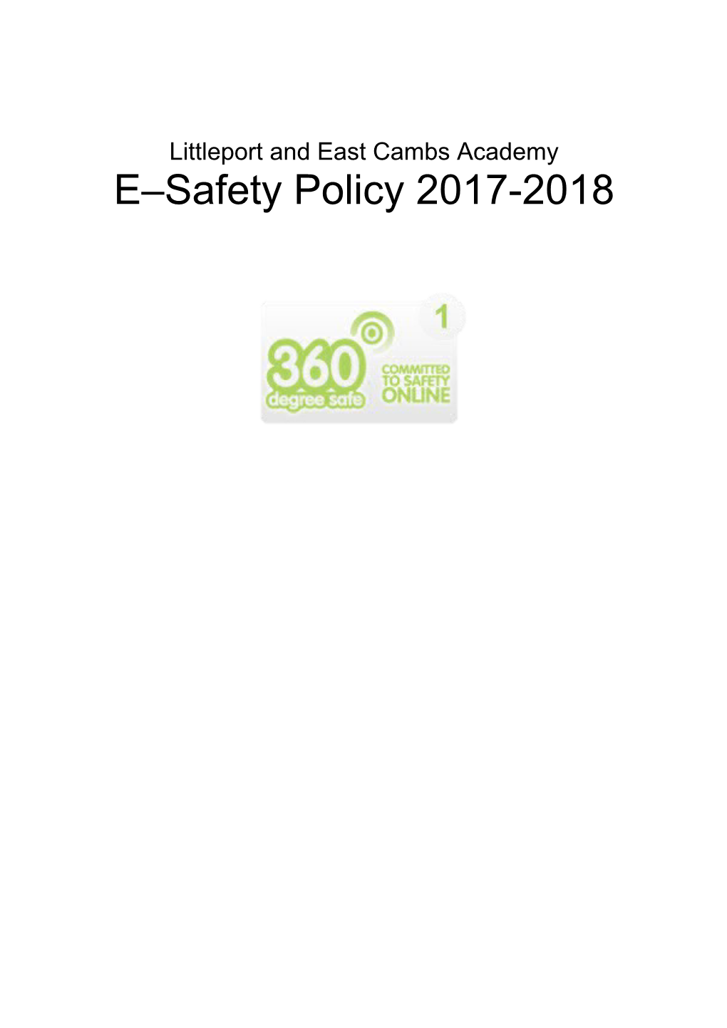 1.1 Authoring and Review of Policy Page 2