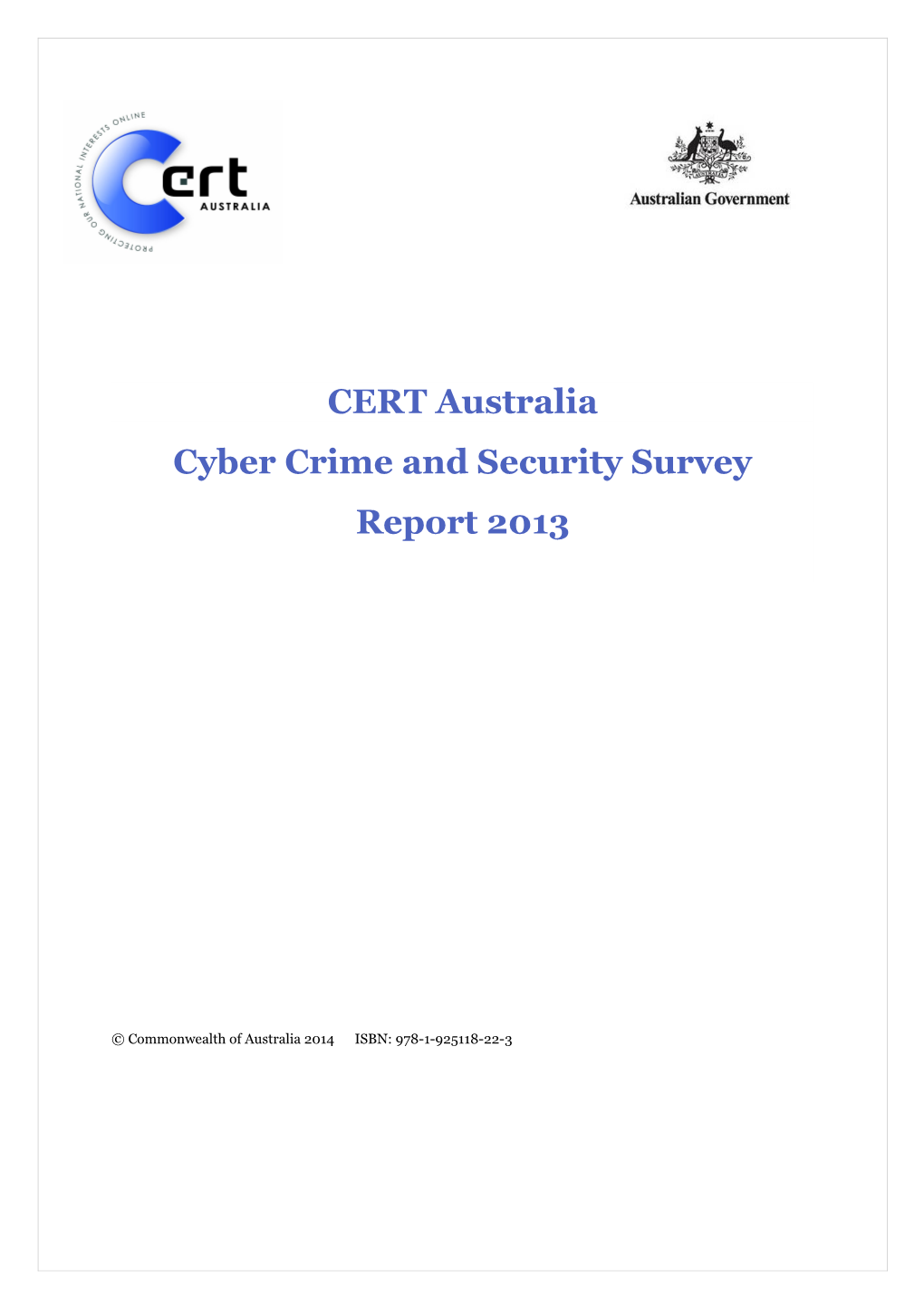 Cyber Crime and Security Survey