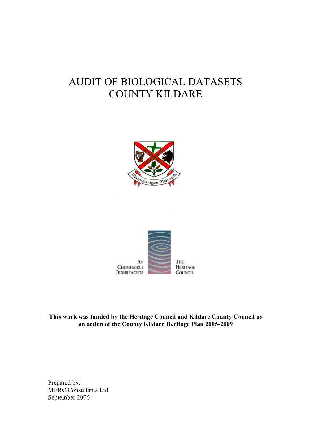 Audit of Biological Datasets