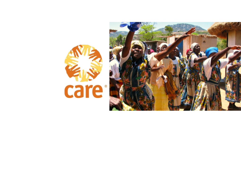 CARE Zambia Knowledge Management Learning & Innovation Framework 2013-2015