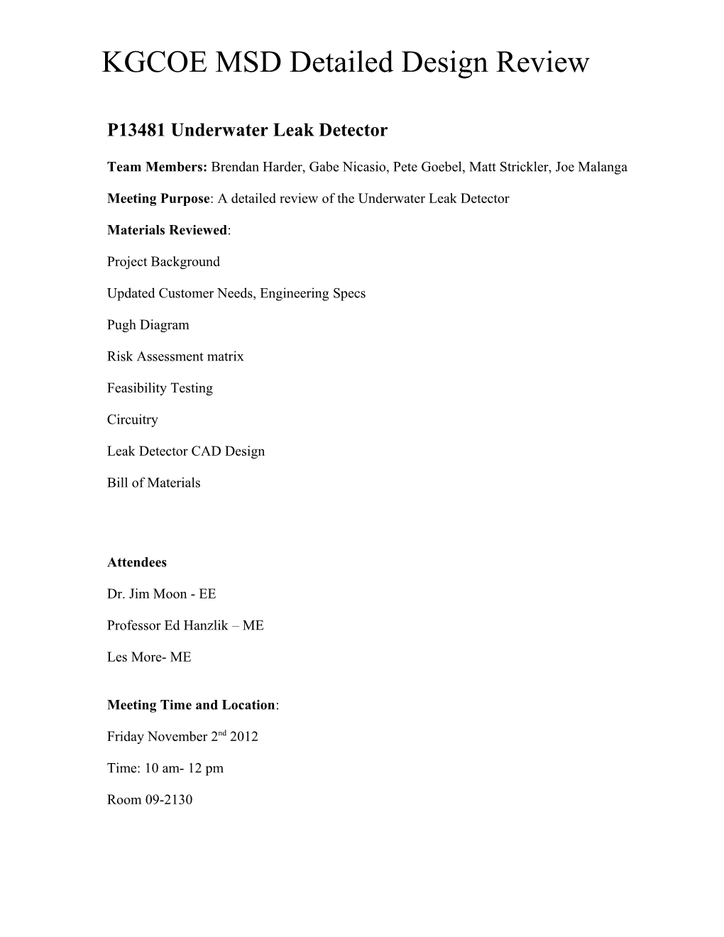 P13481underwater Leak Detector