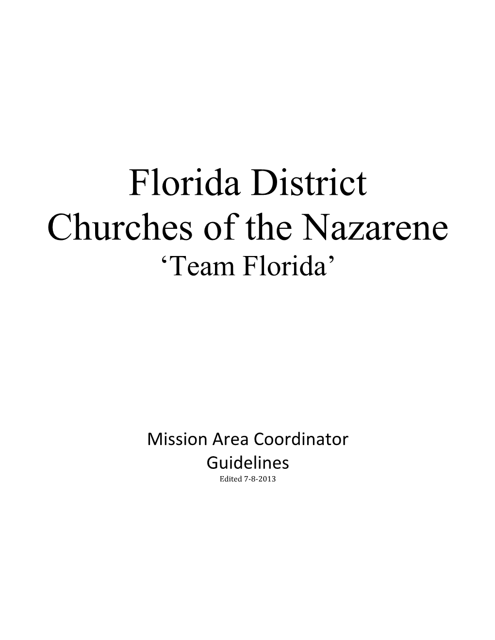 Florida District
