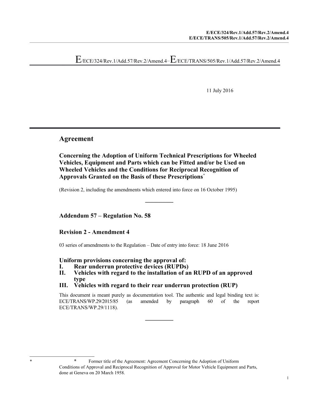 E/ECE/324/Rev.1/Add.57/Rev.2/Amend.4 E/ECE/TRANS/505/Rev.1/Add.57/Rev.2/Amend.4