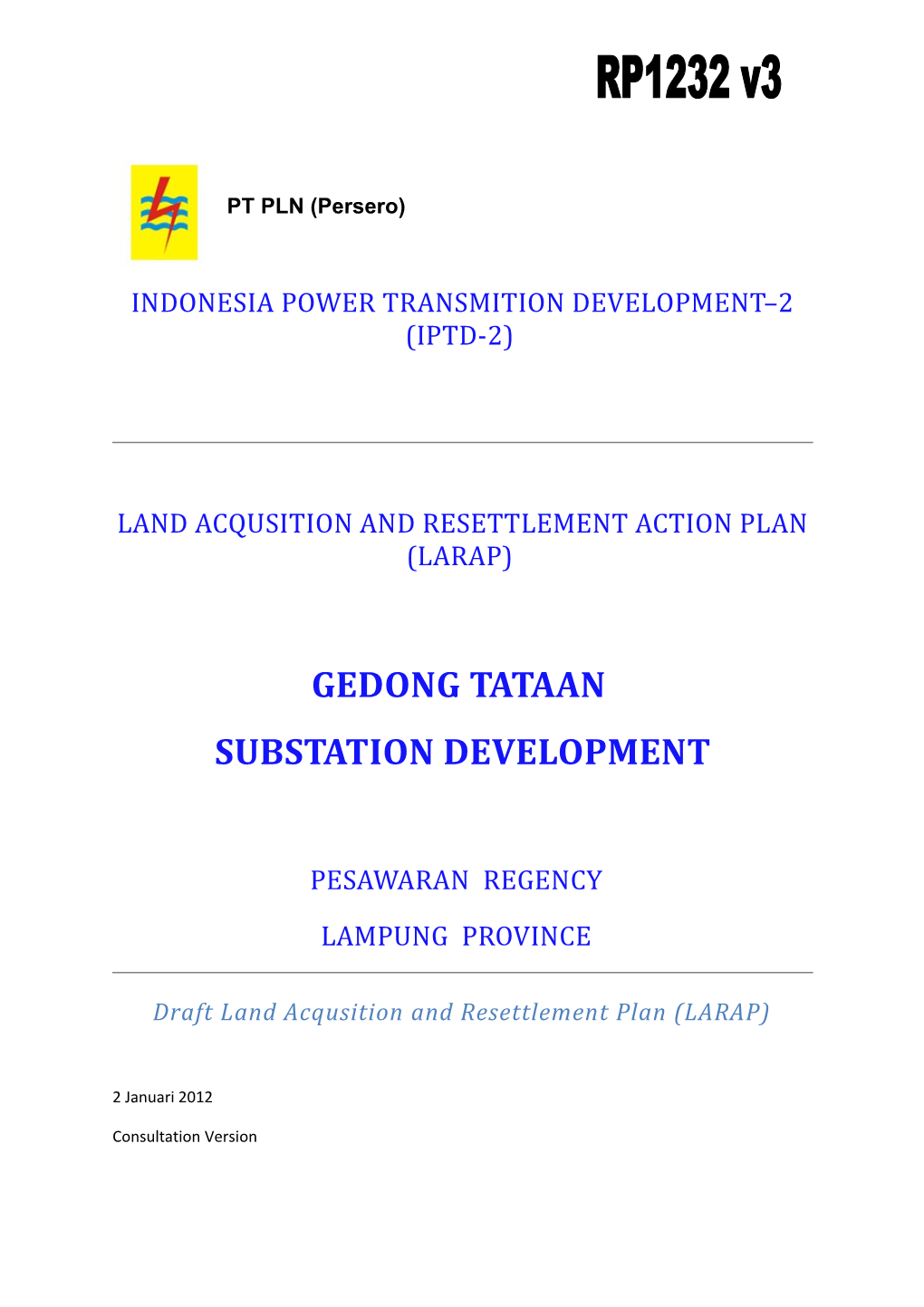 Indonesia Power Transmition Development 2 (Iptd-2)