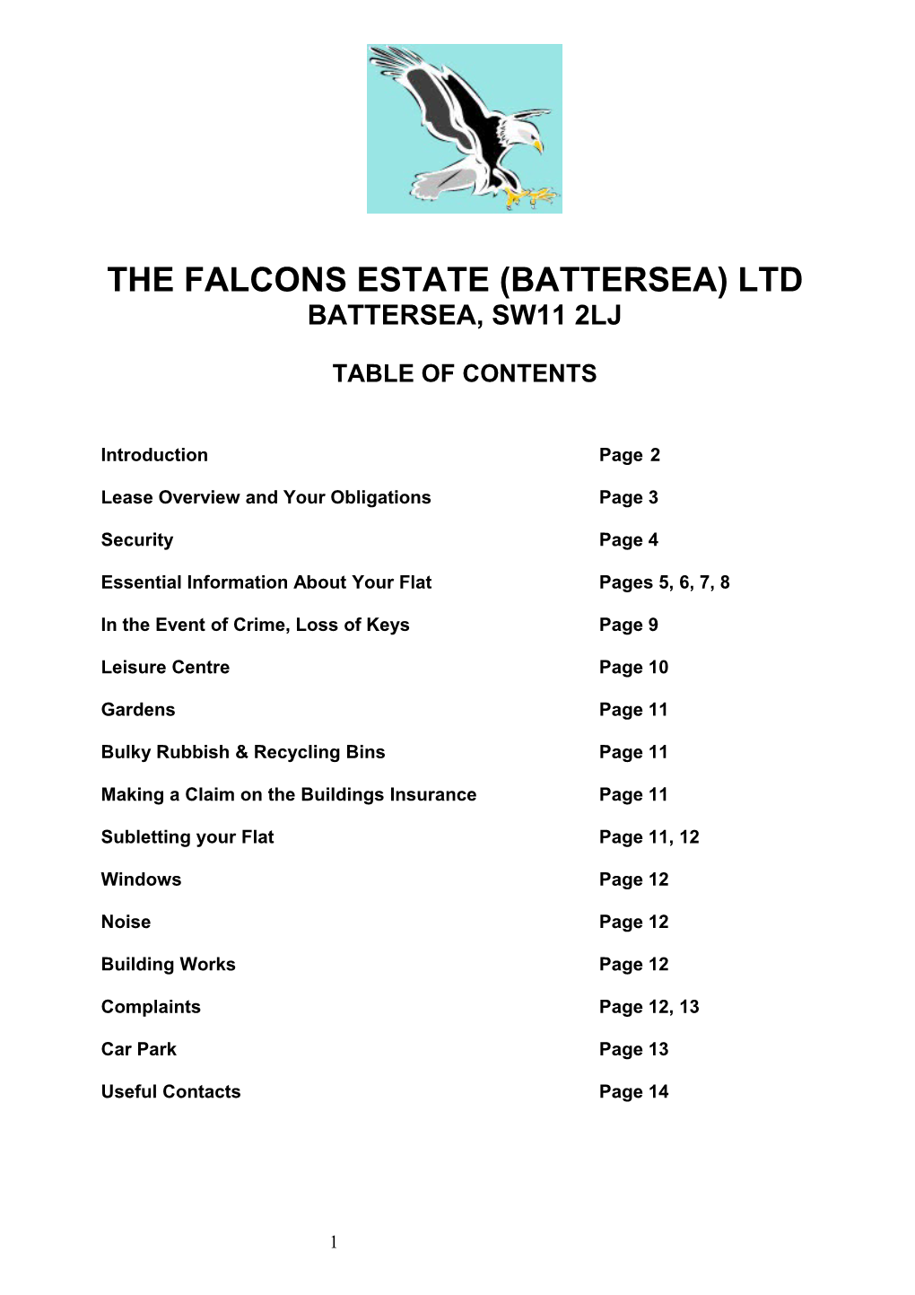 The Falcons Estate (Battersea) Ltd
