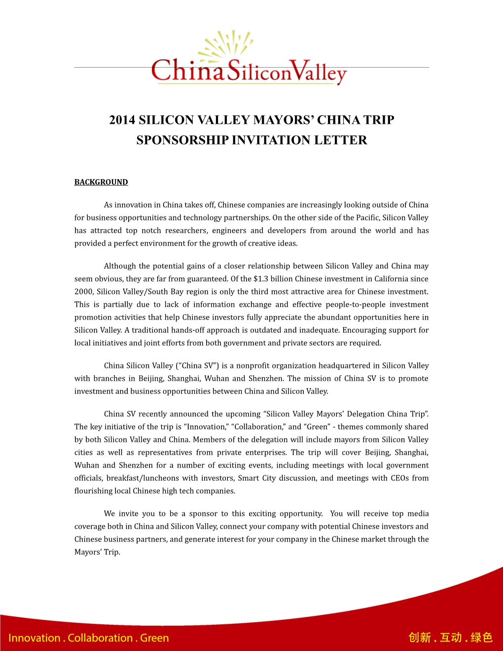 2014 Silicon Valley Mayors China Trip