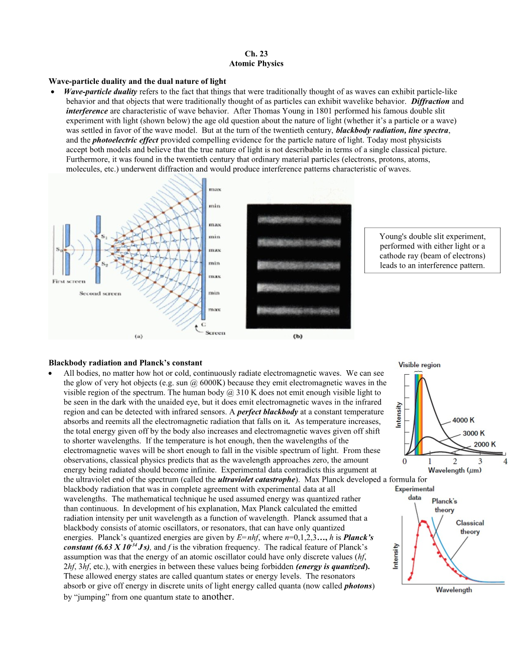 Wave-Particle Duality and the Dual Nature of Light