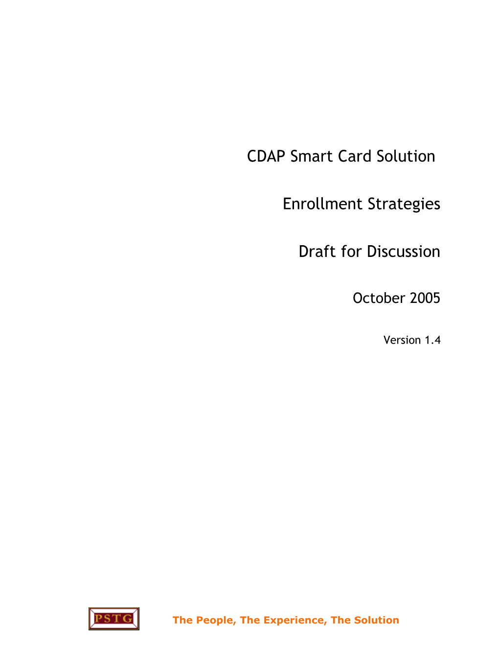 CDAP Smart Card Solution