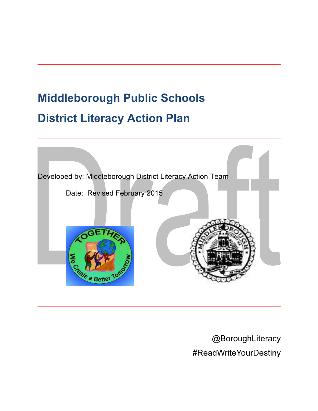Guidelines for Developing an Effective District Literacy Action Plan