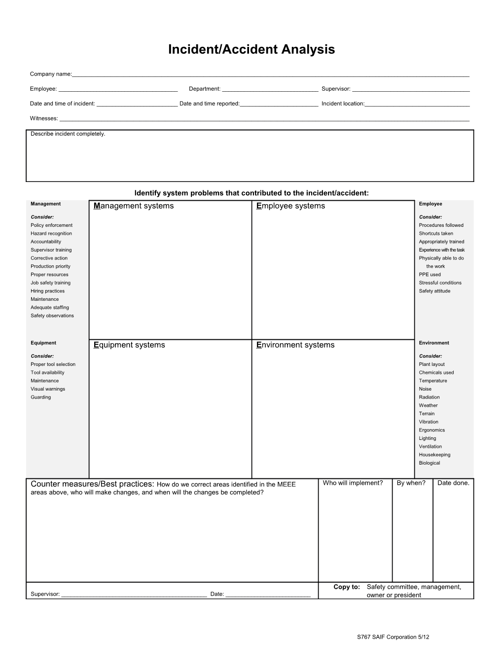 Incident Analysis Report