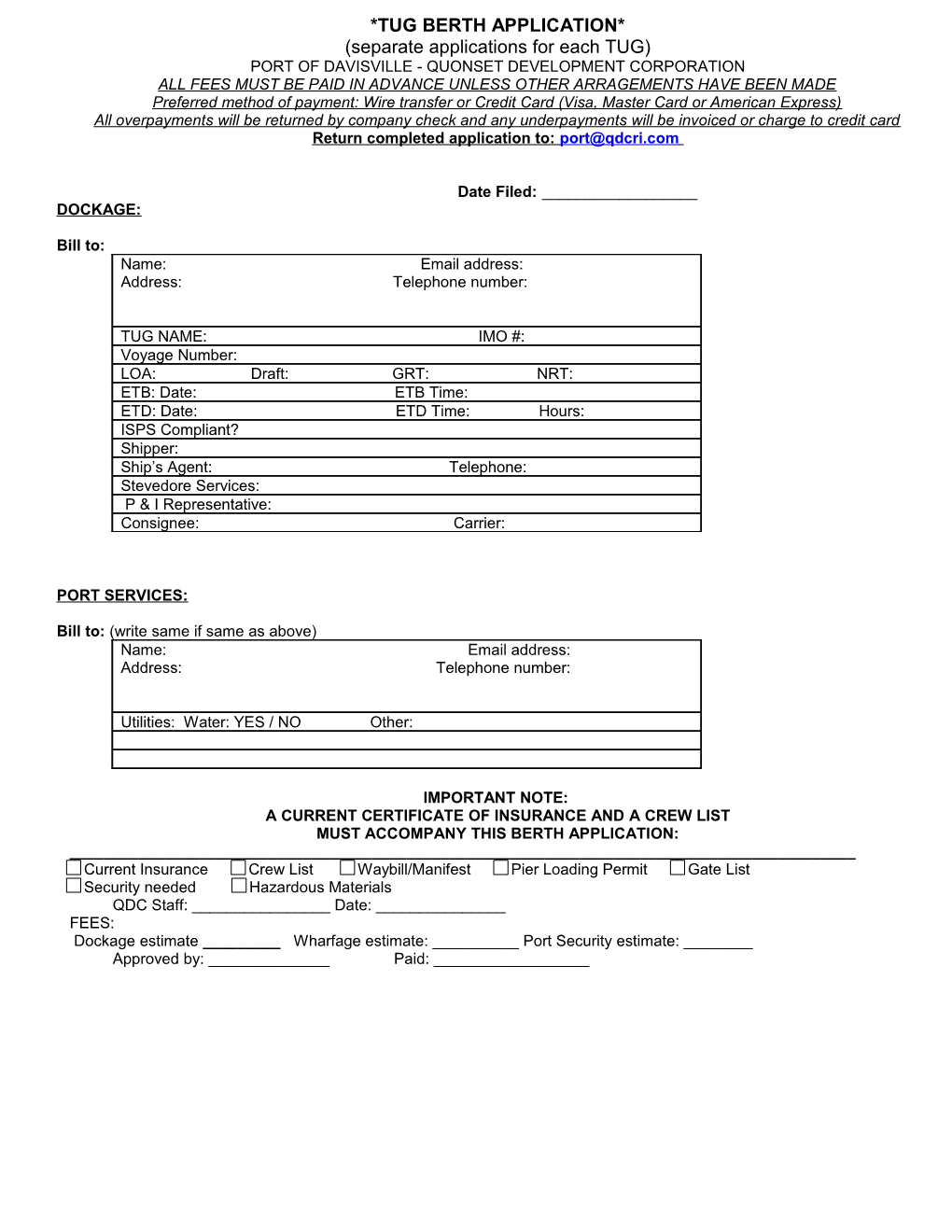 Quonset Development Corporation