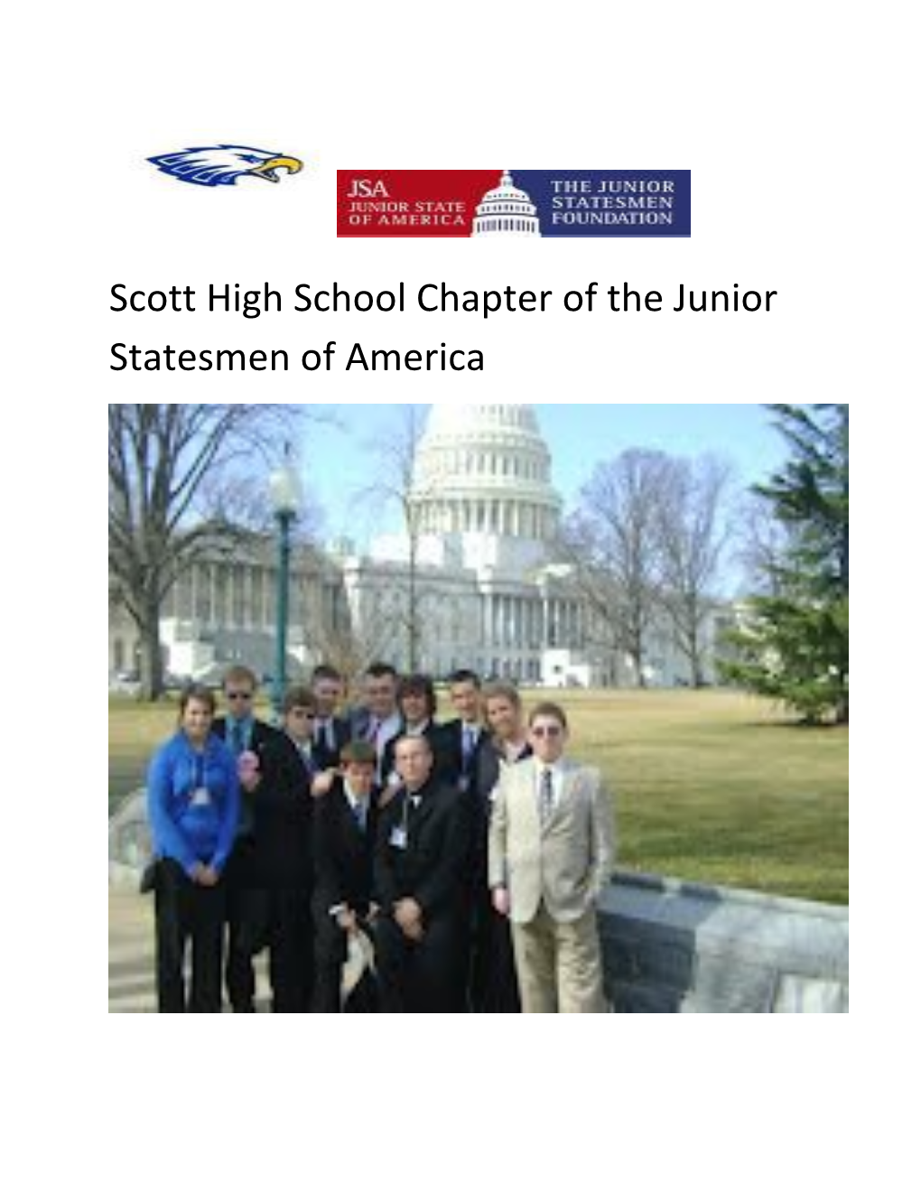Scott High School Chapter of the Junior Statesmen of America