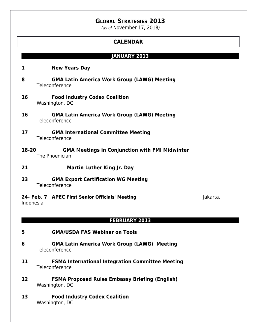 Gma and Fpa 2006 Conference Schedule