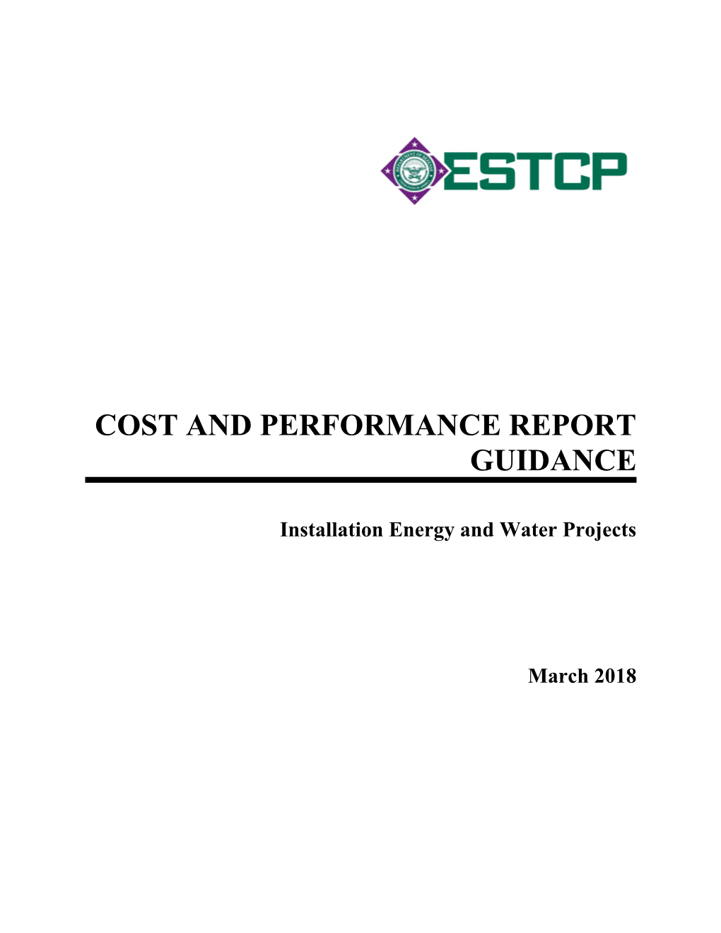 Cost and Performance Report Guidance