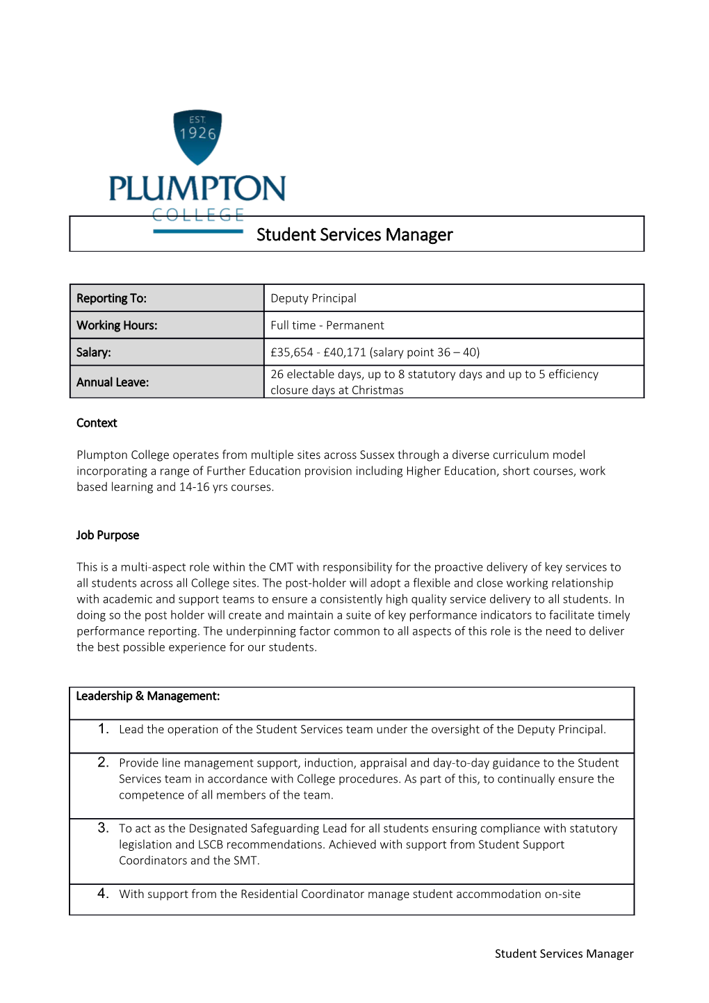 Plumpton College Operates from Multiple Sites Across Sussex Through a Diverse Curriculum