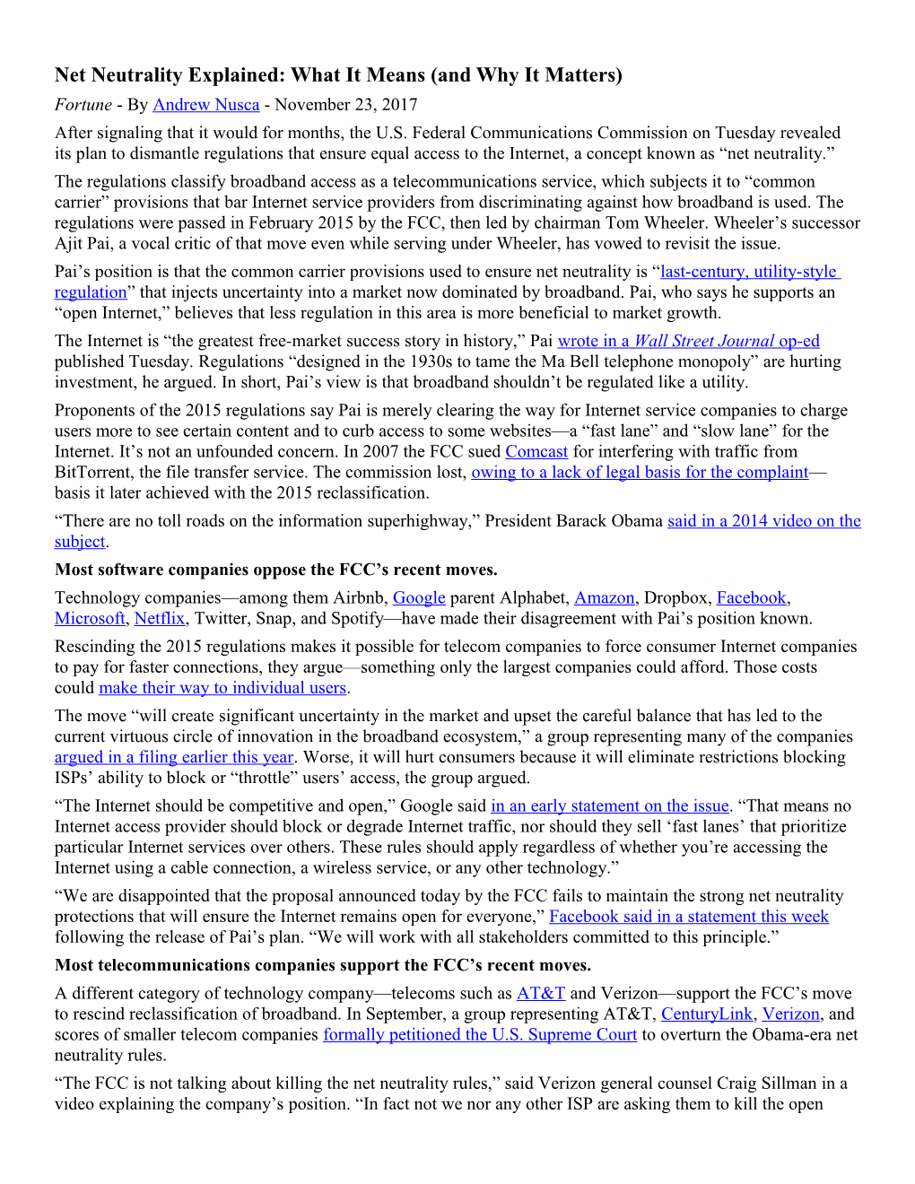 Net Neutrality Explained: What It Means (And Why It Matters)