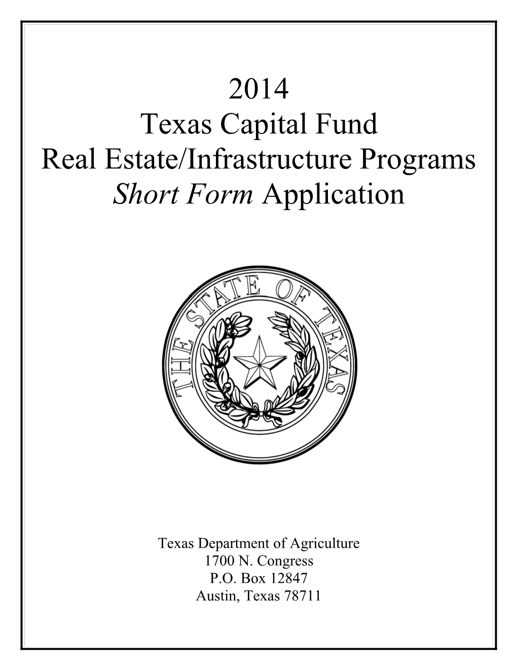 Real Estate/Infrastructure Programs