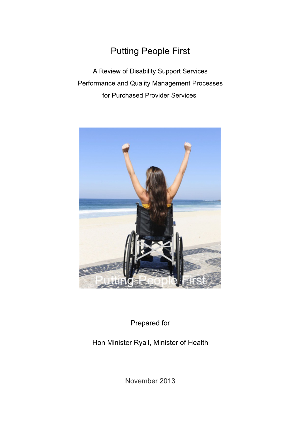 A Review of Disability Support Services