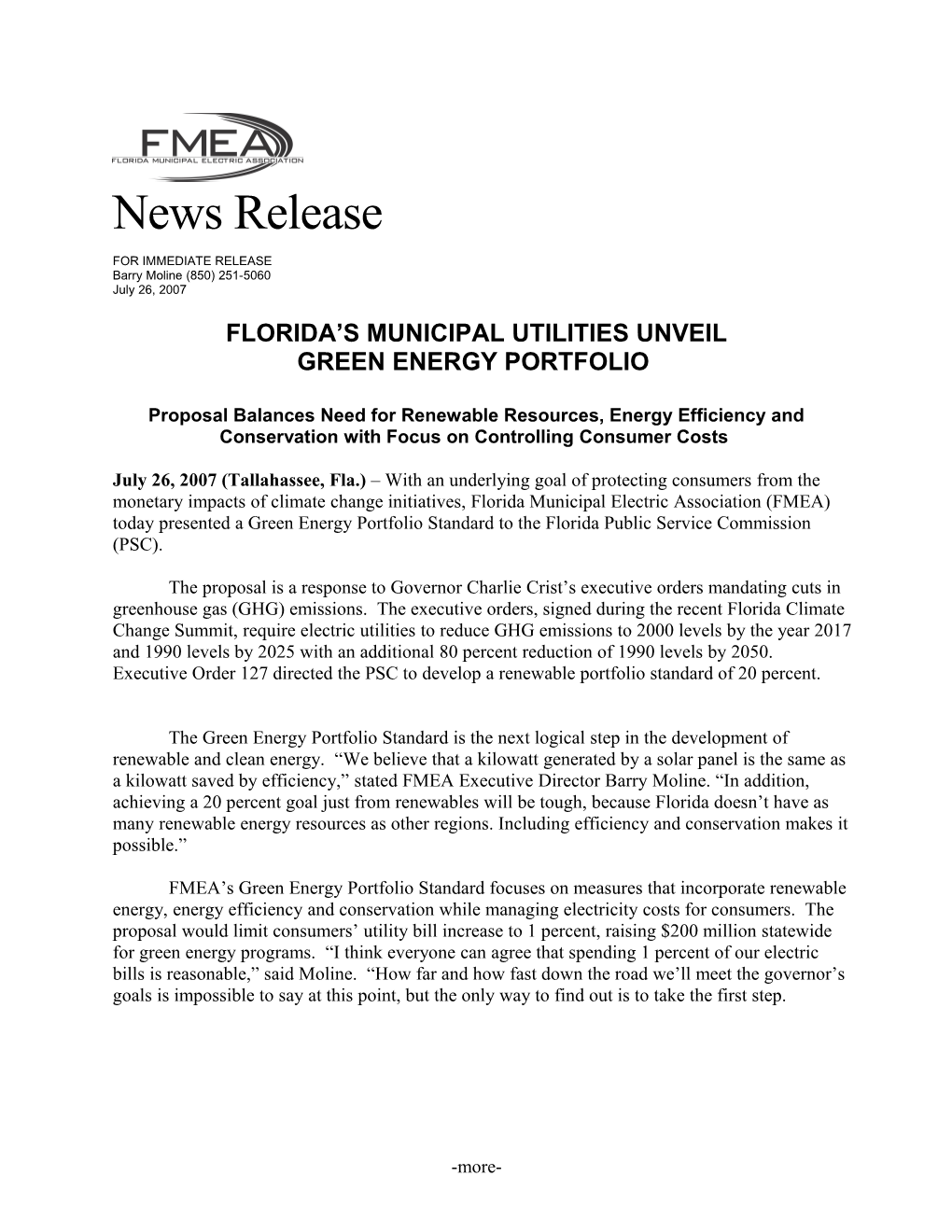 Florida S Municipal Utilities Unveil