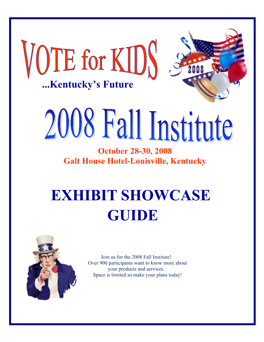 Vote for Kids Kentucky S Future