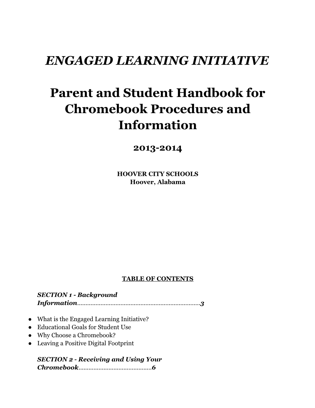HCS Chromebook Handbook