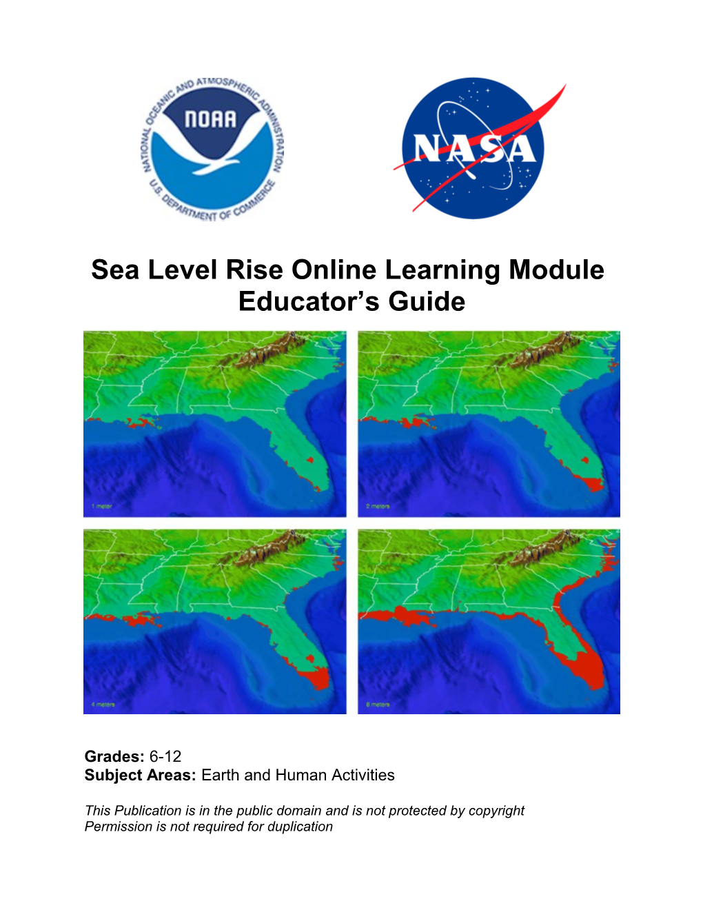 Sea Level Riseonline Learning Module