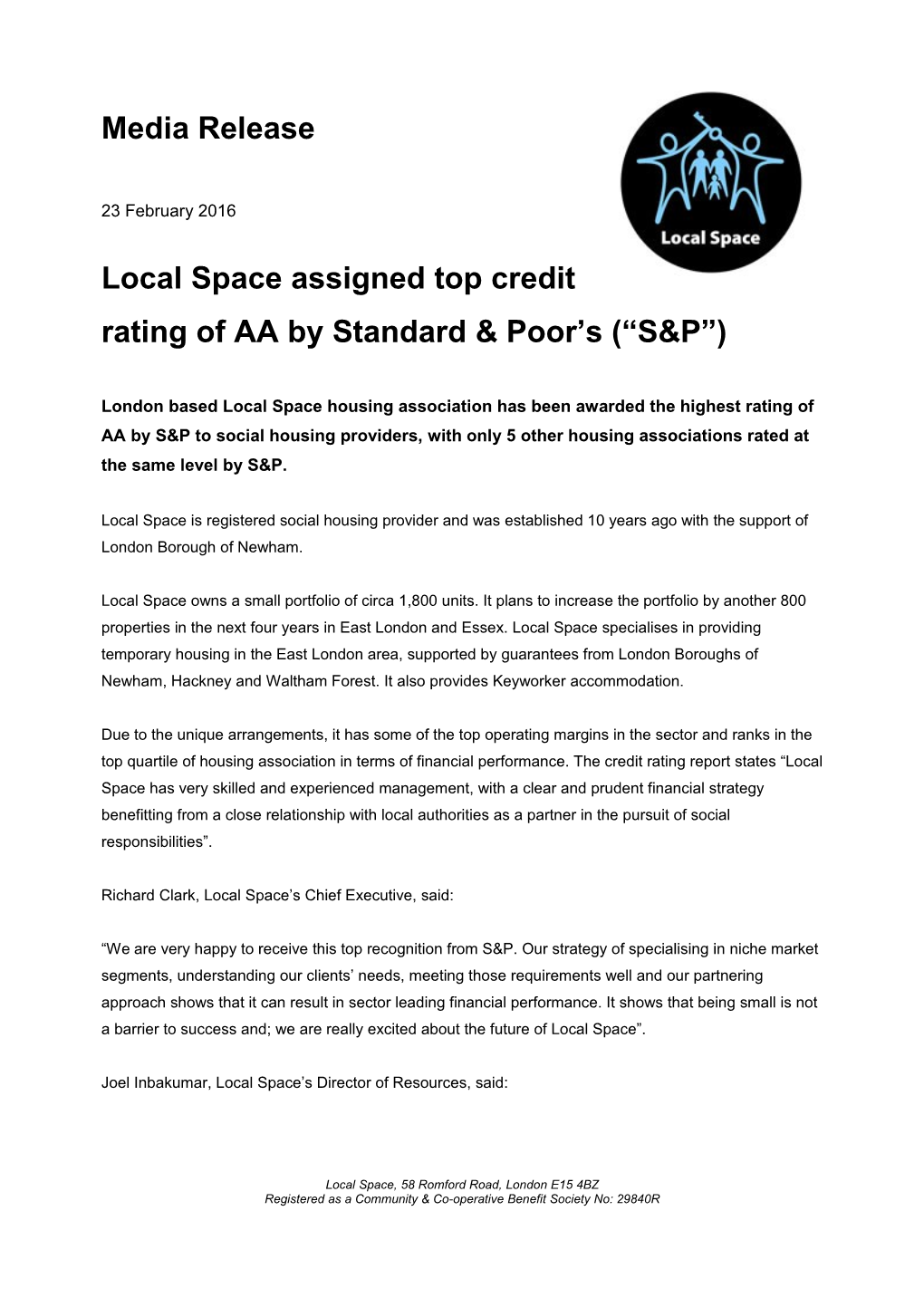 Local Space Press Release Final