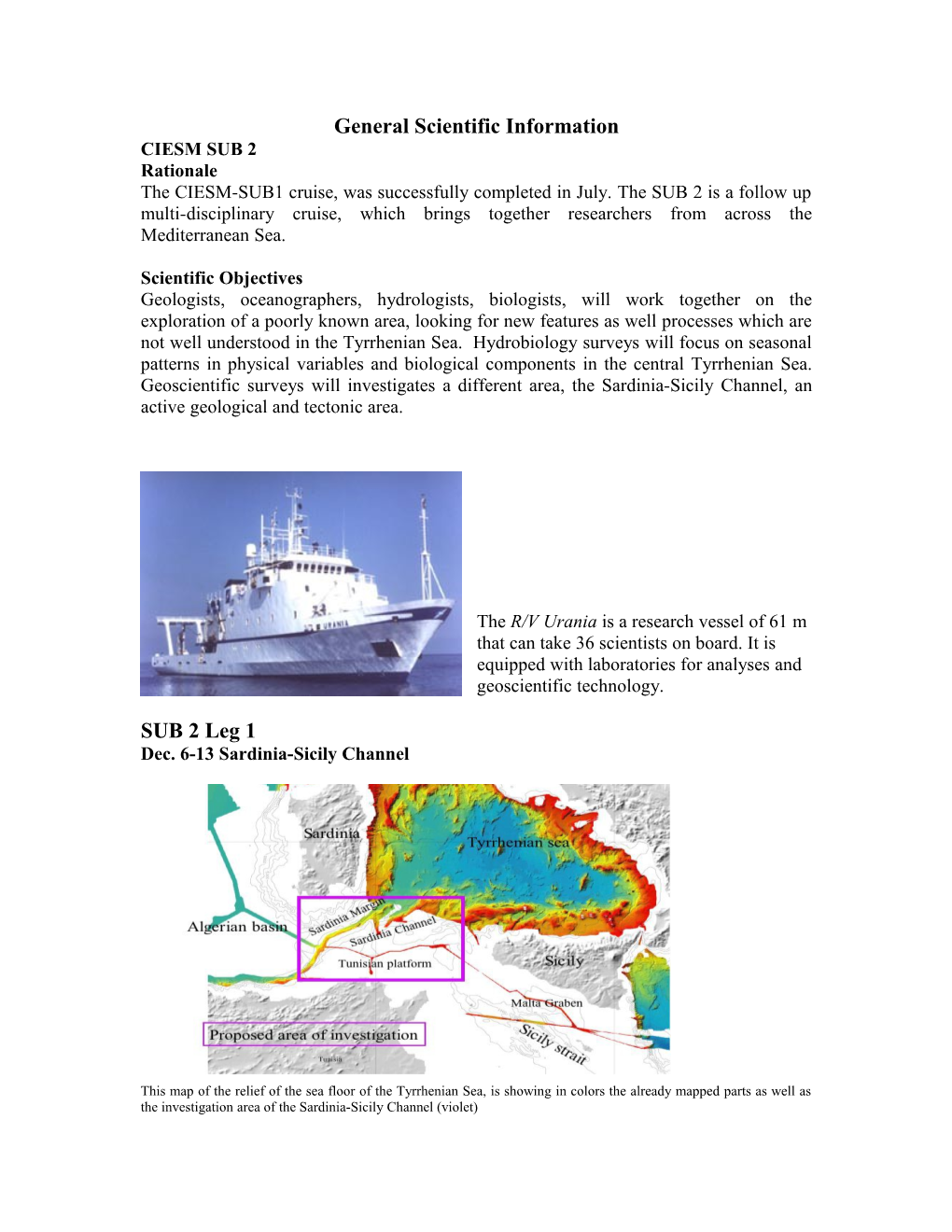 Scientific Information SUB 2