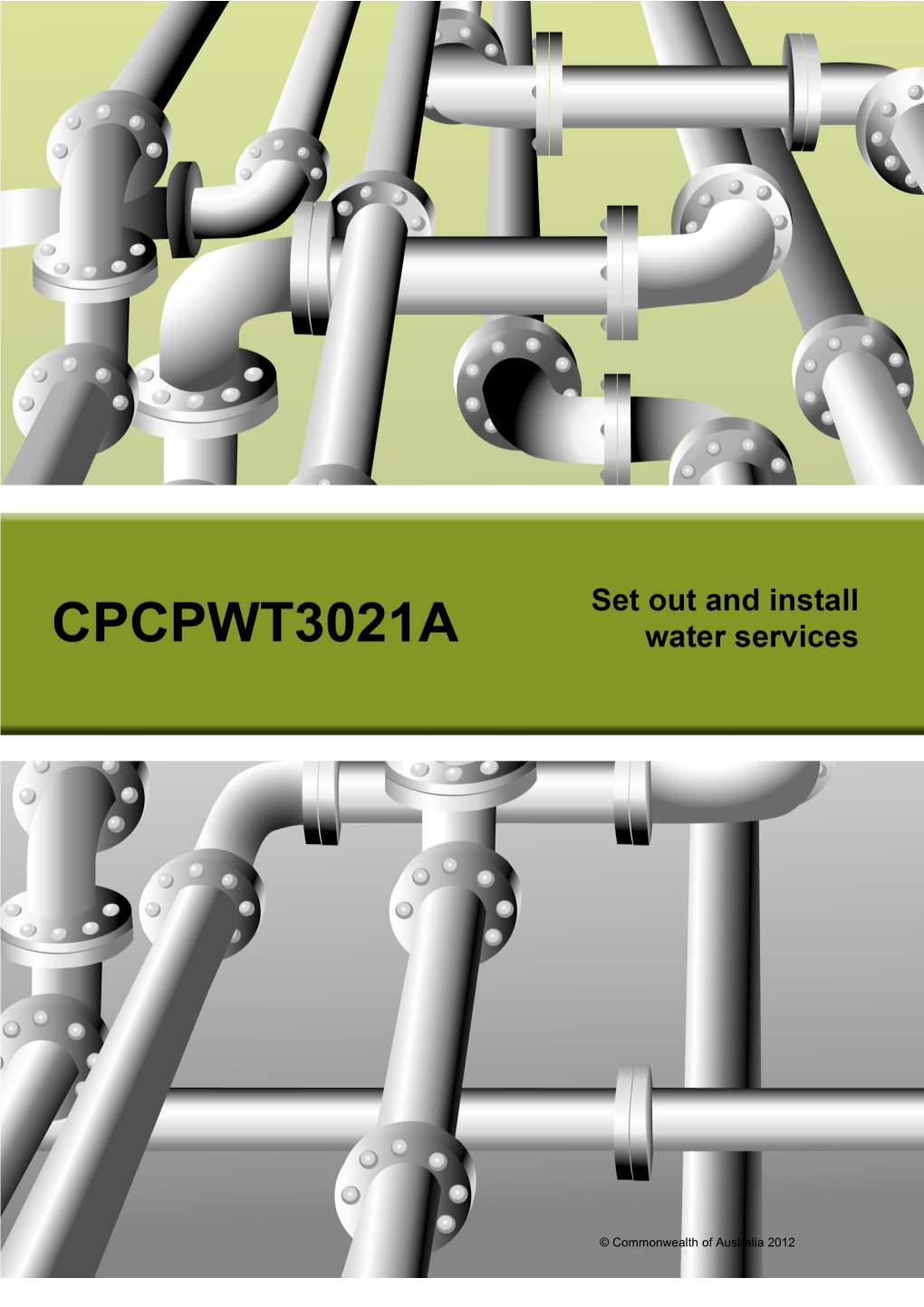 Cpcpwt3021a - Set out and Install Water Services