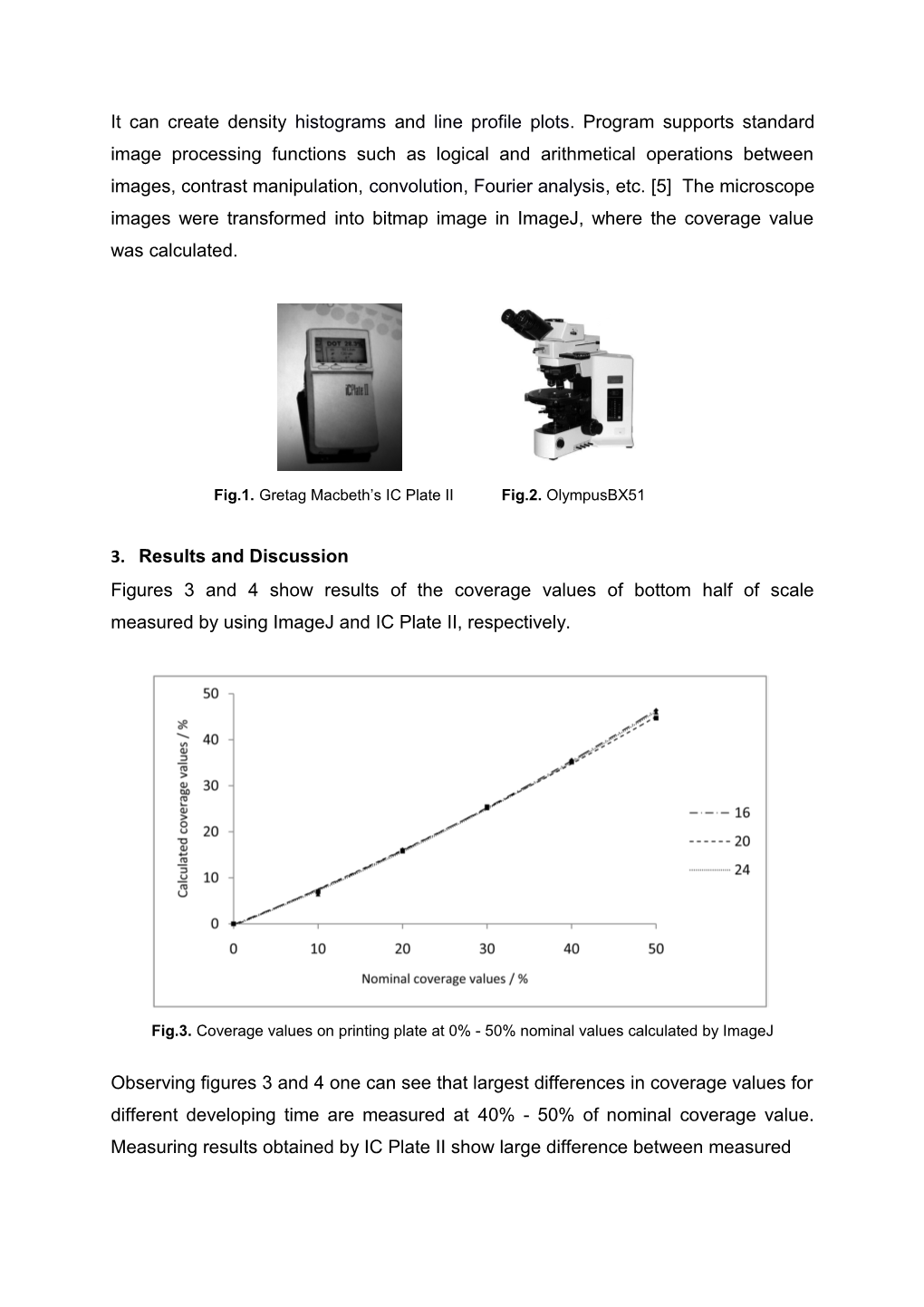 Comparisonof Different Measuring Systemsfor Printingplate S Coverage Values Evaluation