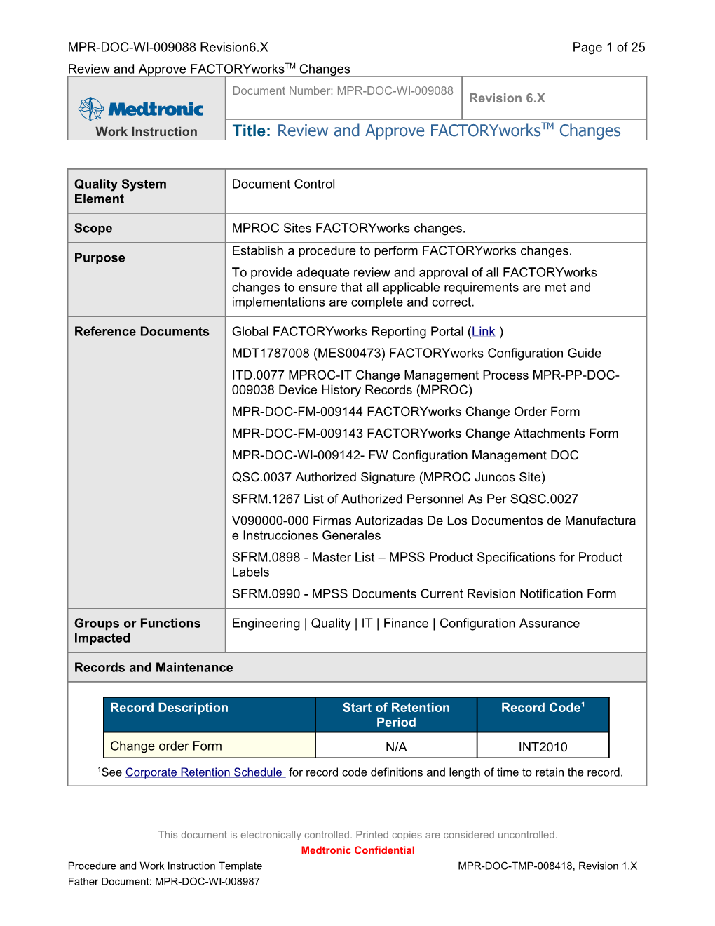 MPR-DOC-WI-009088 Revision6.Xpage 1 of 26