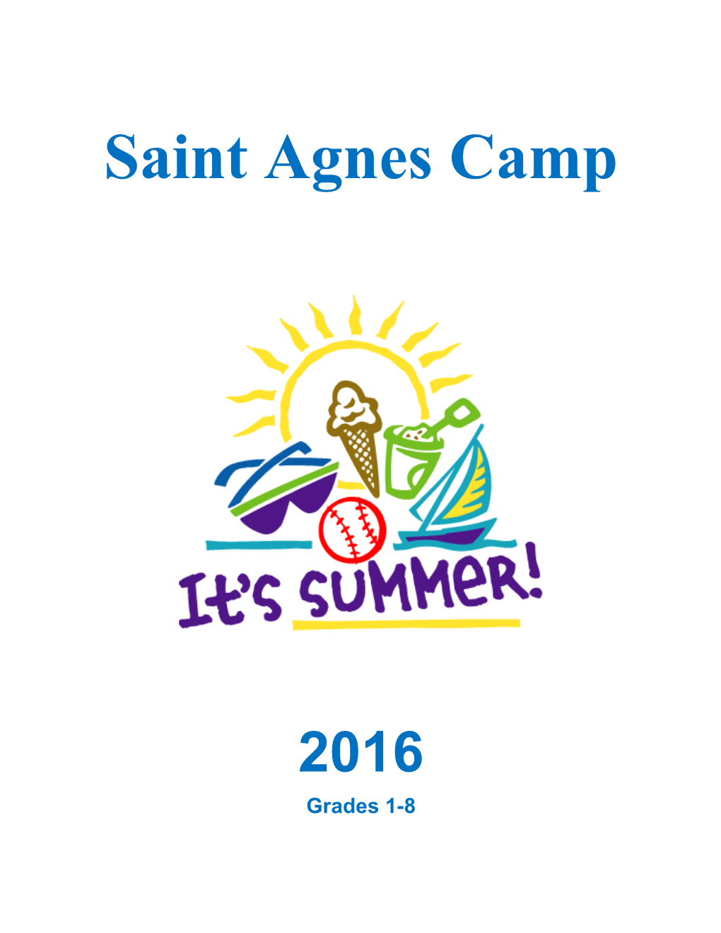 Summer Camp Registration 2014