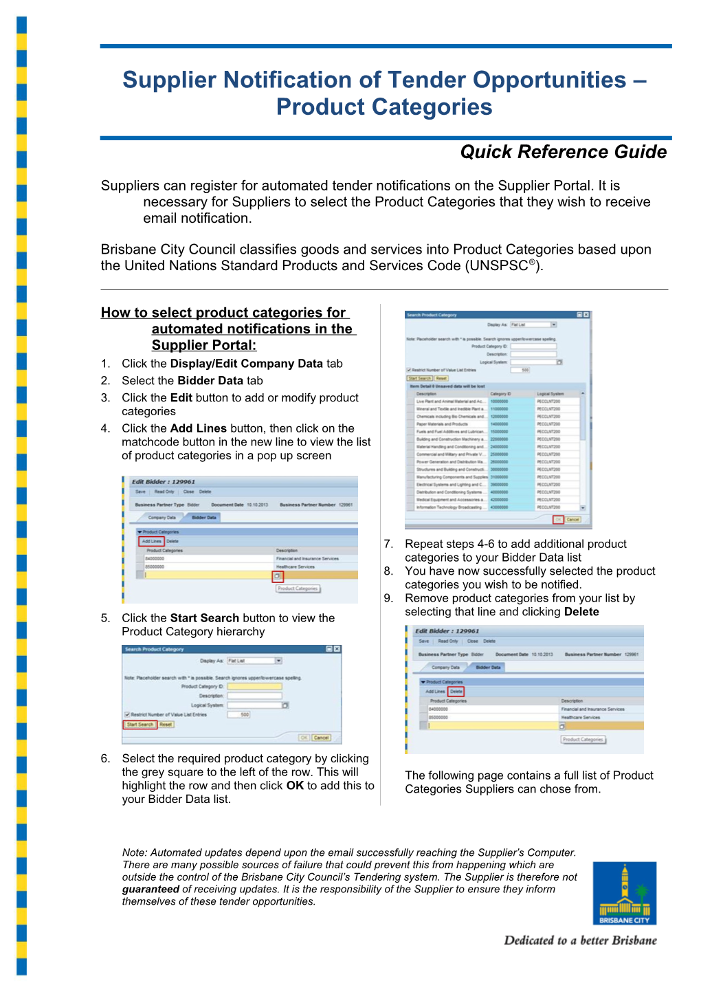 BASE - Quick Reference Guide - UNSPSC Taxonomy Hierarchy