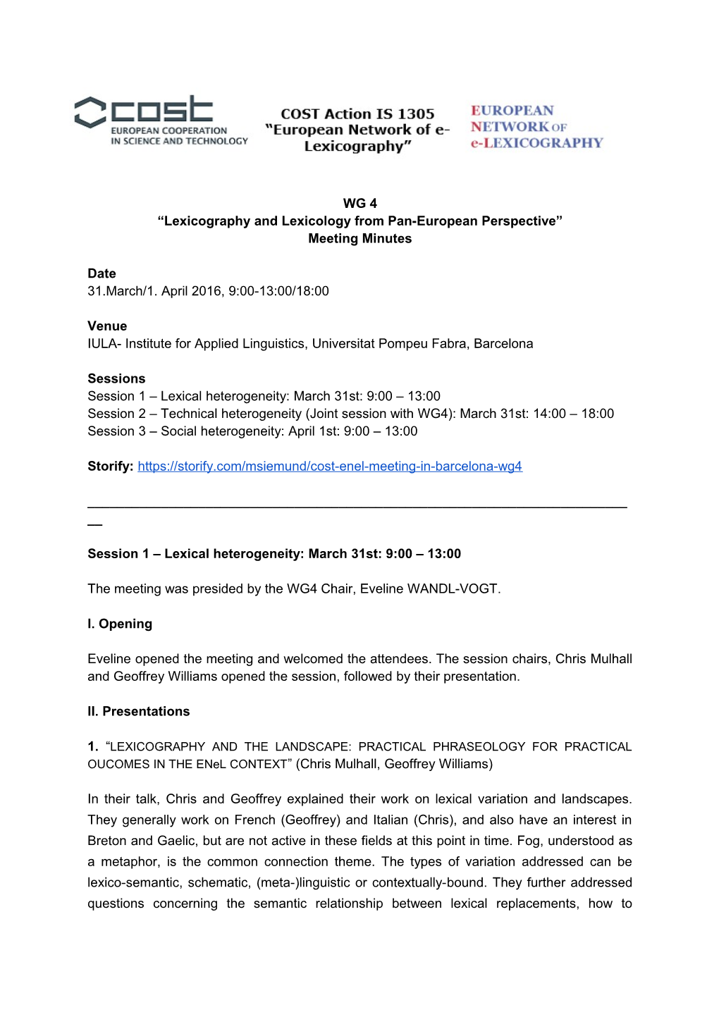 Lexicography and Lexicology from Pan-European Perspective