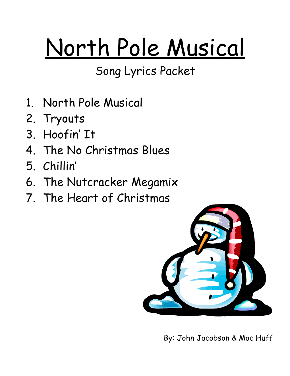 North Pole Musical