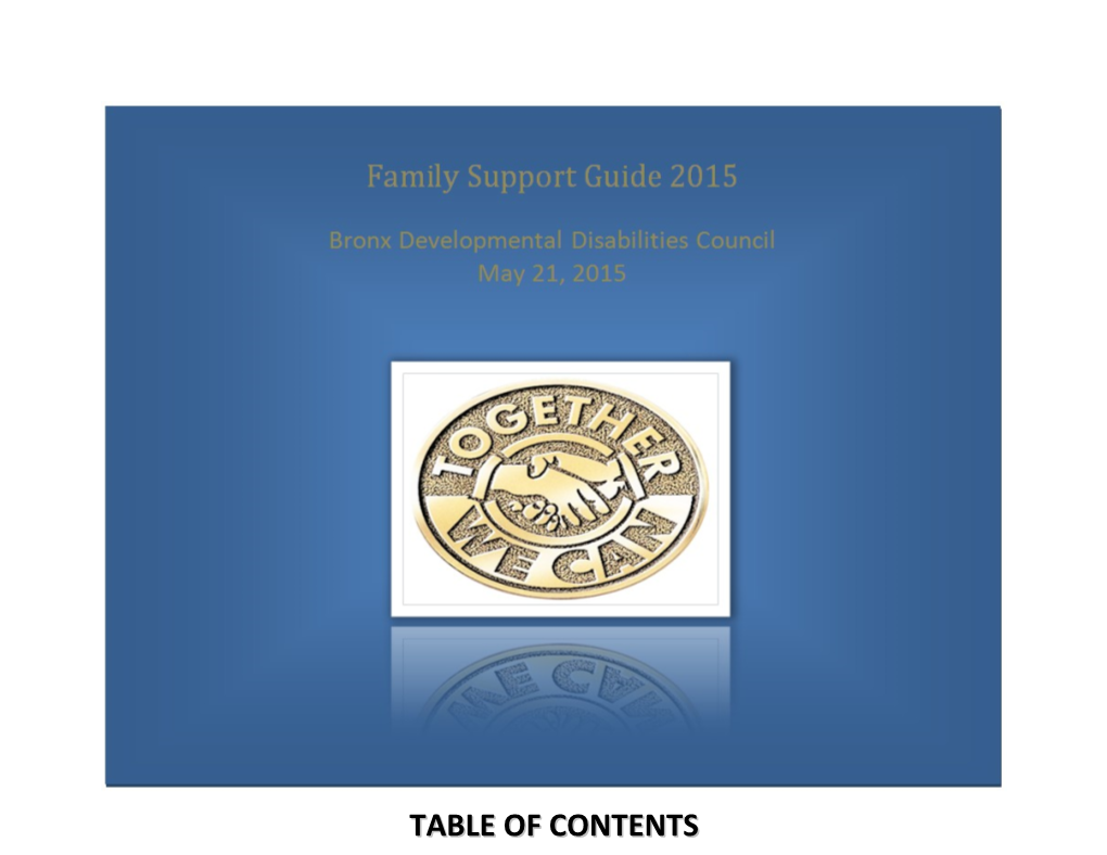 Family Support Conference 2015