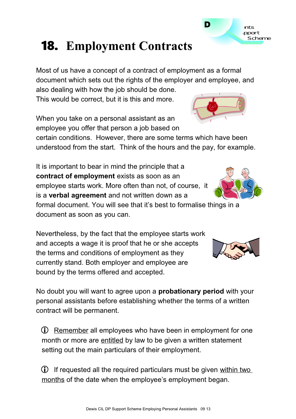 18. Employment Contracts